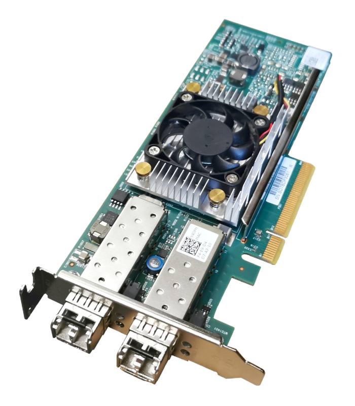 KARTA DELL BROADCOM 57810S SFP+ 10GB PCIE DUAL PORT FIBRE CHANNEL 0Y40PH Y40PH LOW