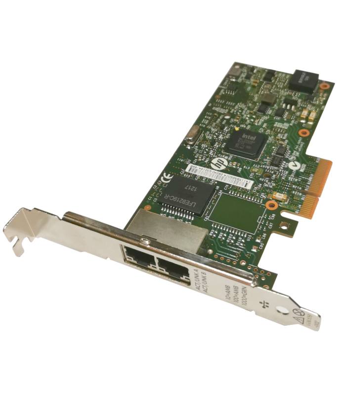 KARTA HP 361T PCIE ADAPTER 1GB DUAL PORT ETHERNET 656241-002 HIGH