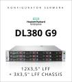 HP PROLIANT DL380 G9 12X3,5" LFF + 3X3,5" LFF RACK 2U - KONFIGURATOR SERWERA
