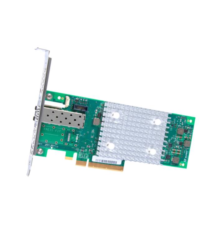 LENOVO QLOGIC QLE2740 PCI-E 32Gb 1-PORT SFP+ 00YK541 HIGH + GBIC 32G FTLF8532P4BCV-QL