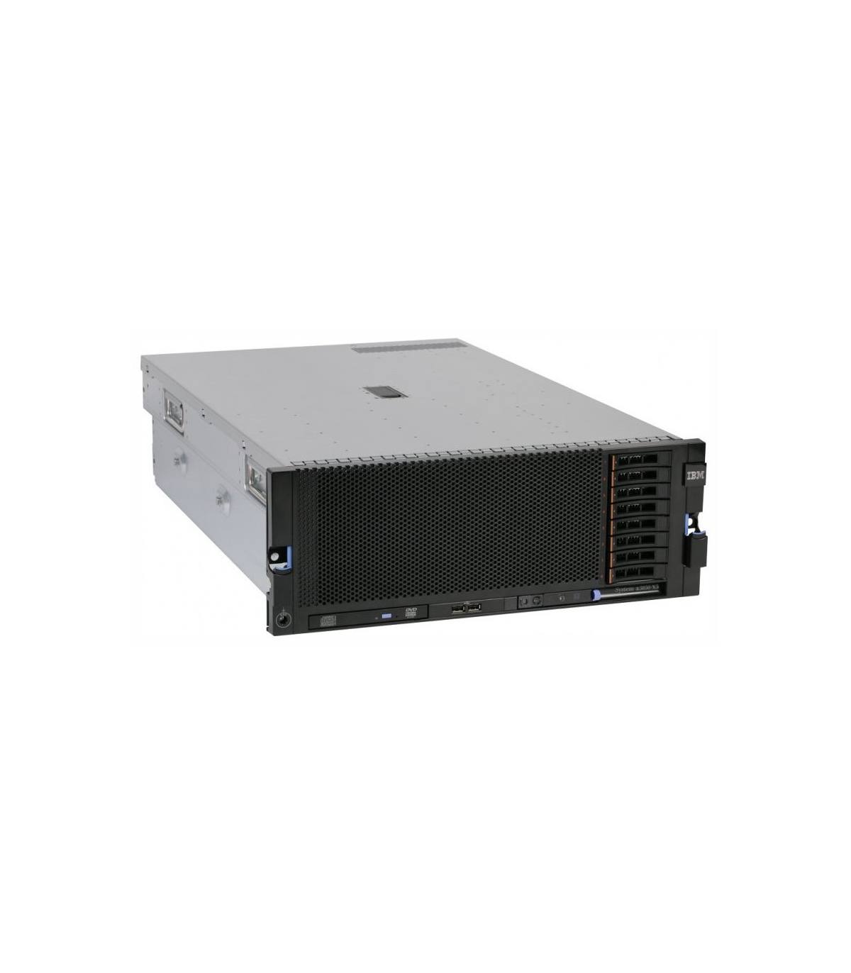 IBM X3850 X5 4X8C E7-4830 2,13 GHz 256GB 4X1,2TB 10K 8X2,5” M5015 512MB 2X1975W DVD MGMT