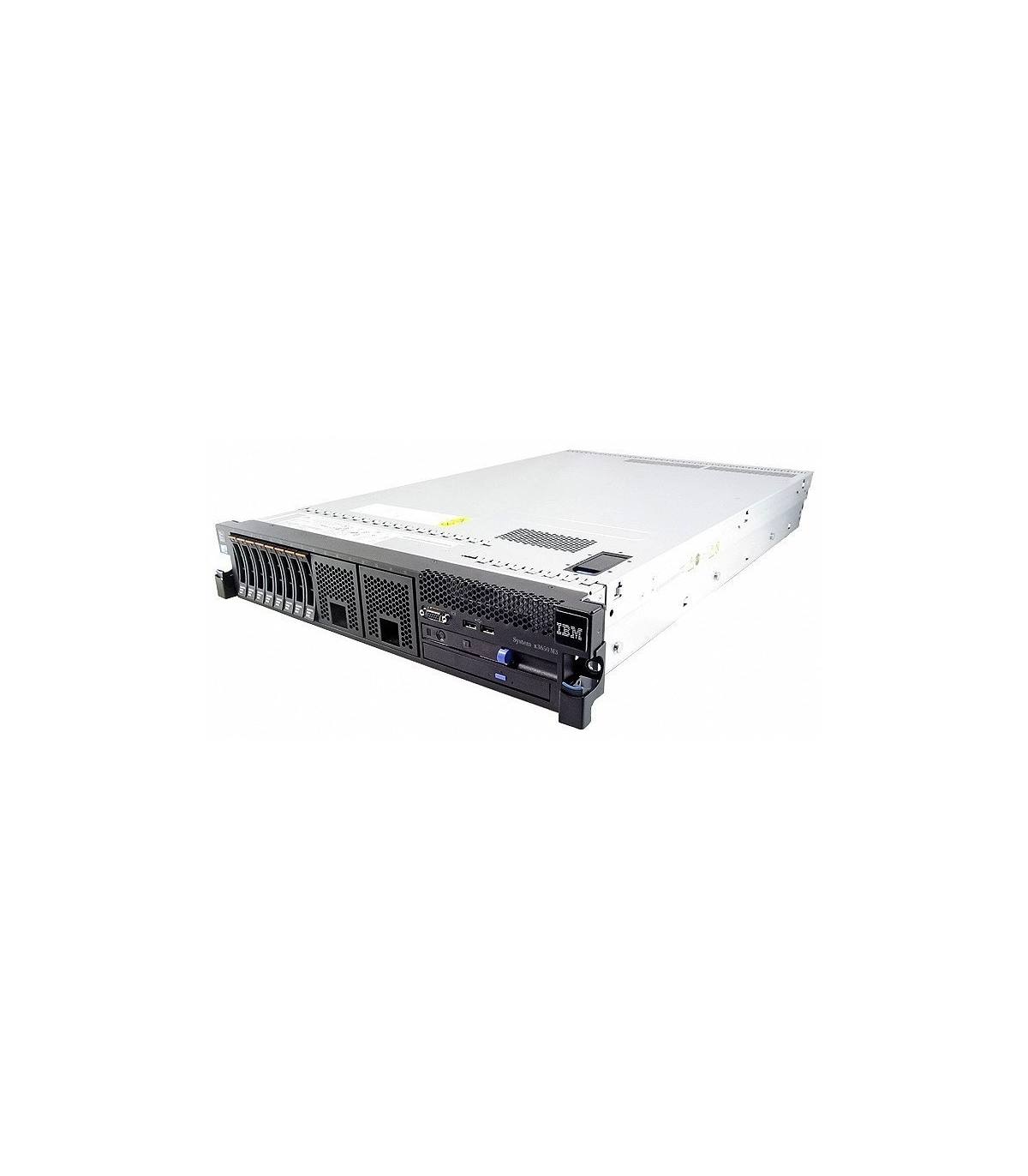 IBM X3650 M3 2X4C X5687 3,60 GHz 64GB 4X600GB 10k 8X2,5" M5015 DVD MGMT(KEY) 2X675W