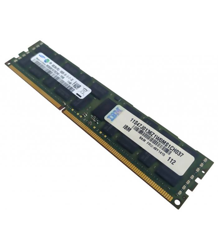 RAM SAMSUNG/IBM 8GB 2Rx4 PC3L 10600R 49Y1415 CN M393B1K70CH0-YH9 1149