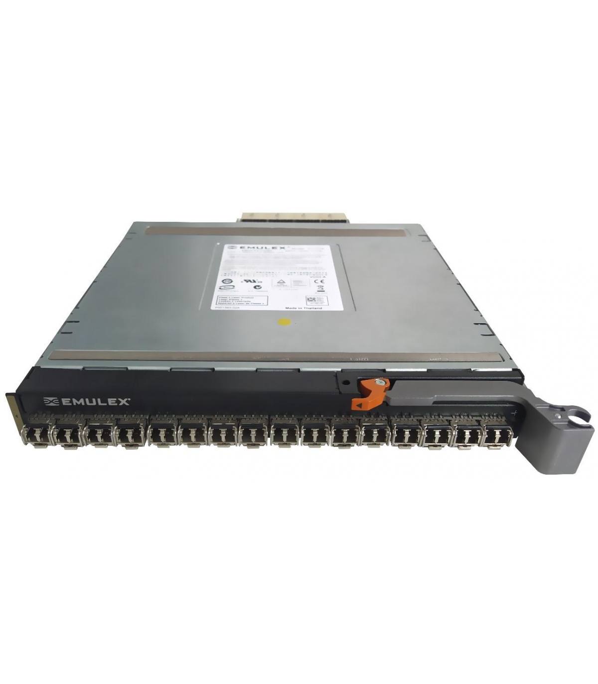 DELL EMULEX PT1016 16PORT 4GB FC 0UN328 DLA M1000E + 16 X FINISAR 4GB FTLF8524P2BNL