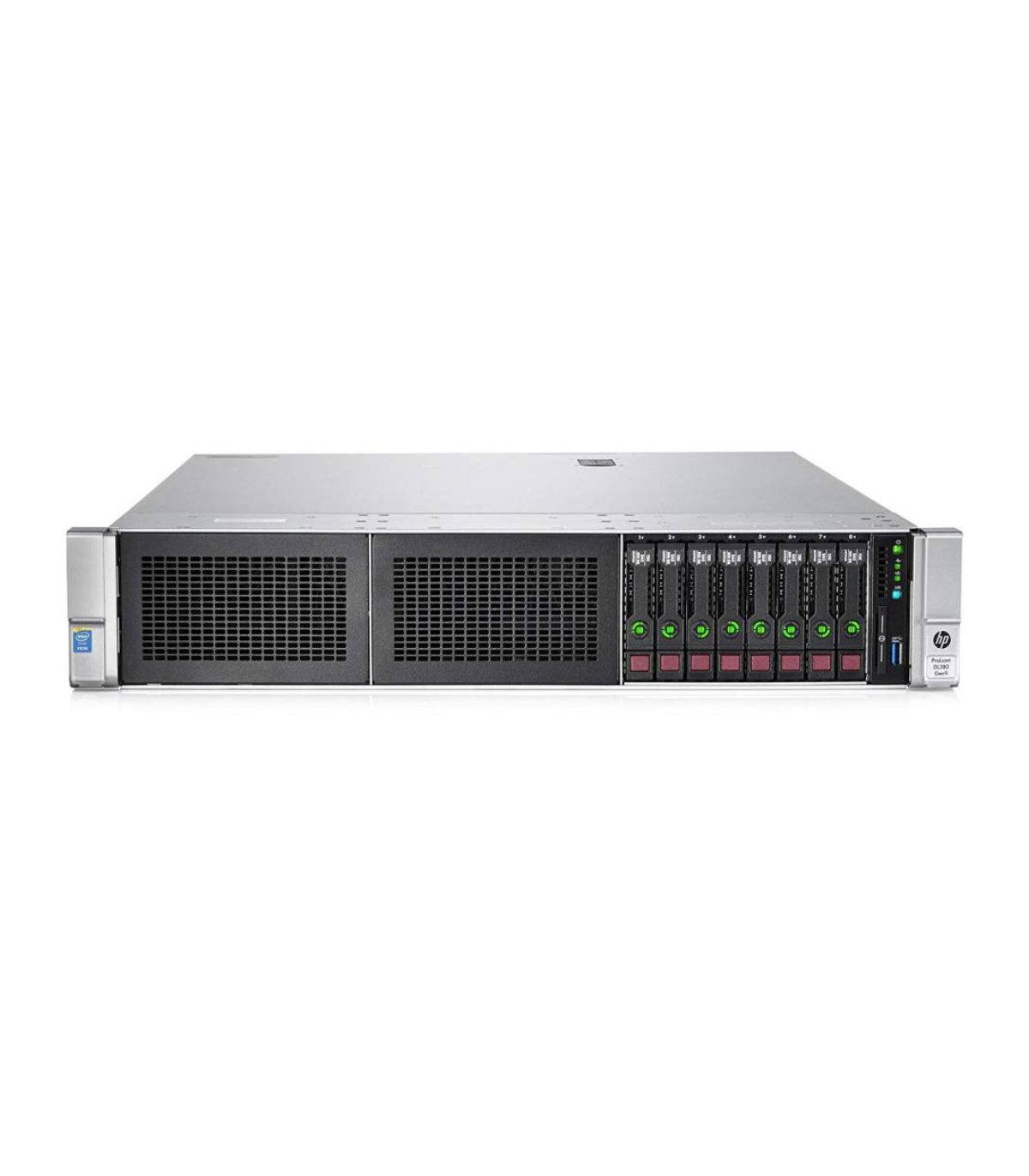 HP DL380 G9 2X12C E5-2670 V3 2.30 GHz 128GB 8X2,5" P440AR 2GB 2X800W ILO4ADV RAMKI