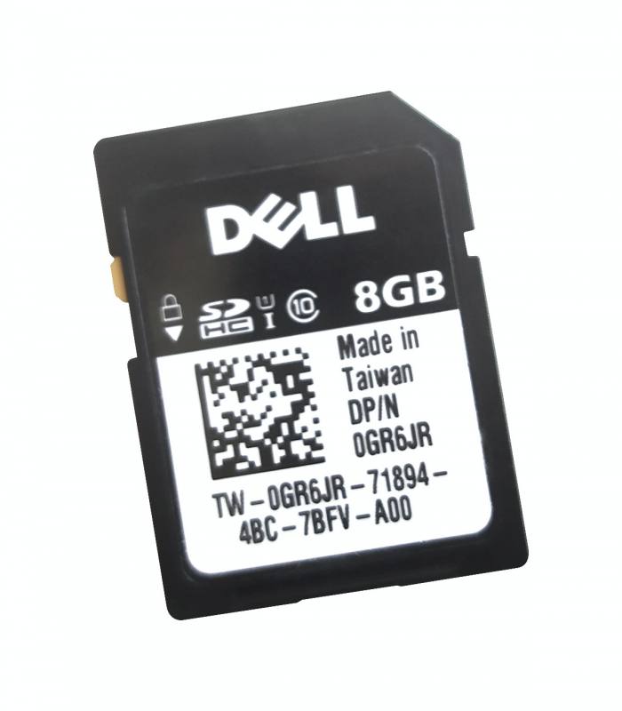 DELL 8GB SDHC VFLASH CARD MODULE 0GR6JR