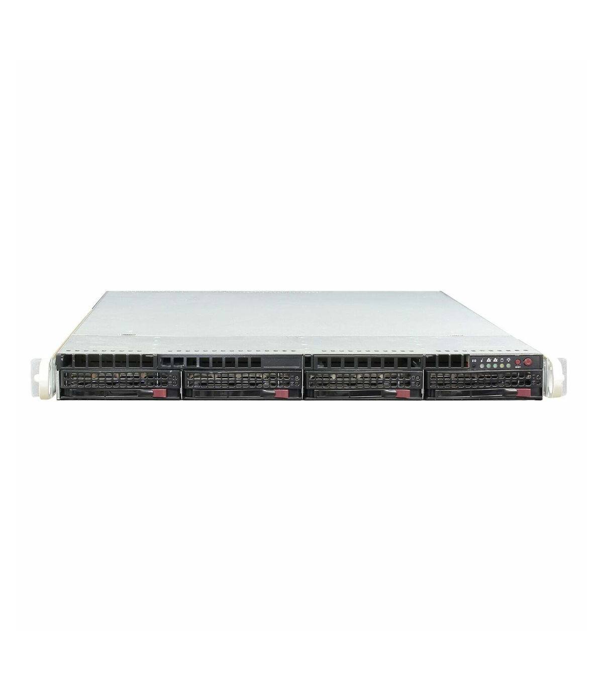 SUPERMICRO CSE-819 2X6C E5-2630 2.30 GHz 32GB 4X3,5" KONTROLER SATA 2X750W IPMI RAMKI