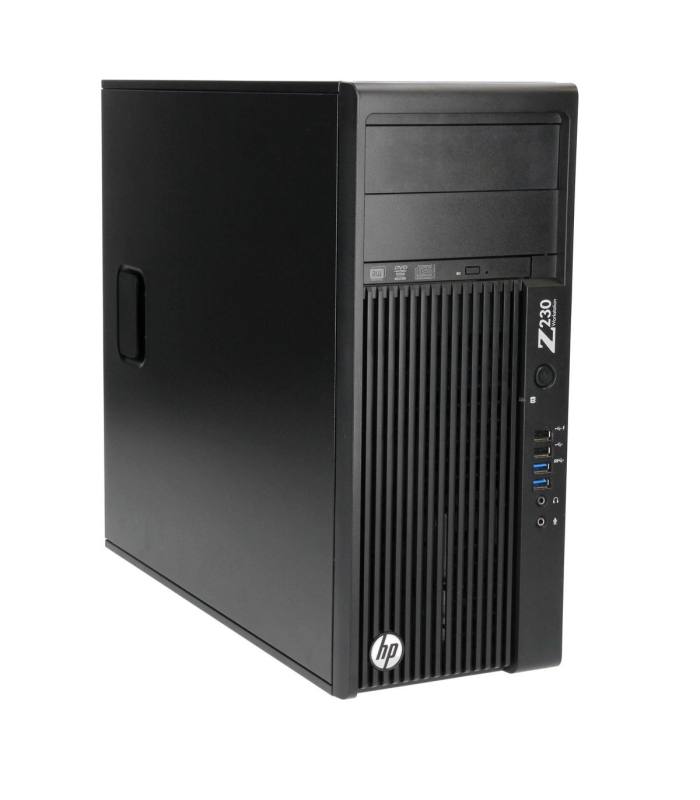 HP Z230 1X4C E3-1225 V3 3.20 GHz 4GB 2X3,5"+1X2,5" 500GB SATA 3,5" 1X400W WIN7P